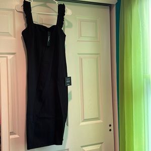 lulus black mini dress